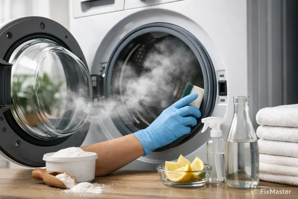 Come eliminare odore lavatrice in modo efficace